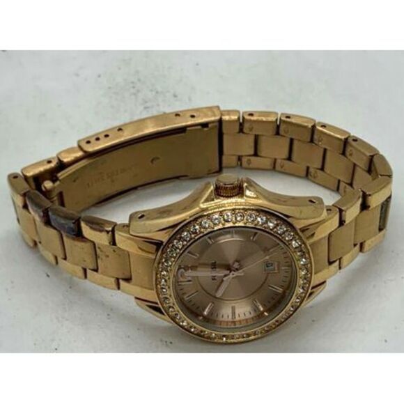 Fossil ES2889 Women's Watch Rose Gold Stainless Steel Date 30mm Case Analog D978 - Picture 7 of 9